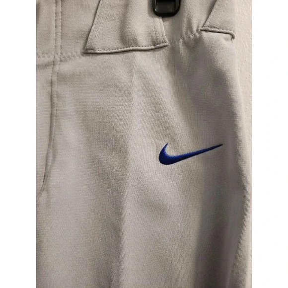 Nike Vapor Select High Baseball Pants Men’s Size Small Gray & Blue BQ6437-054 - Picture 2 of 12